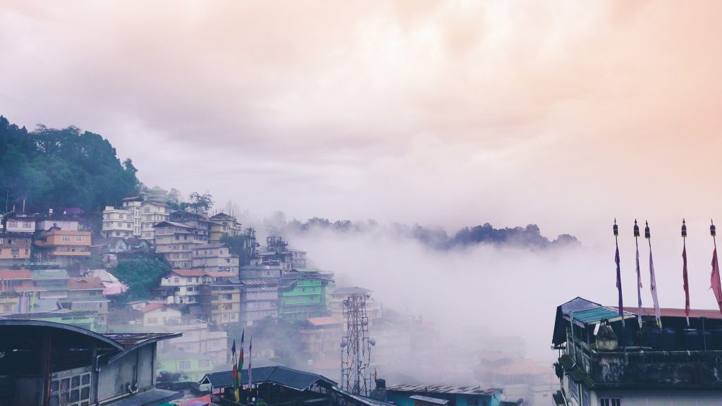 Gangtok, the capital city of Sikkim