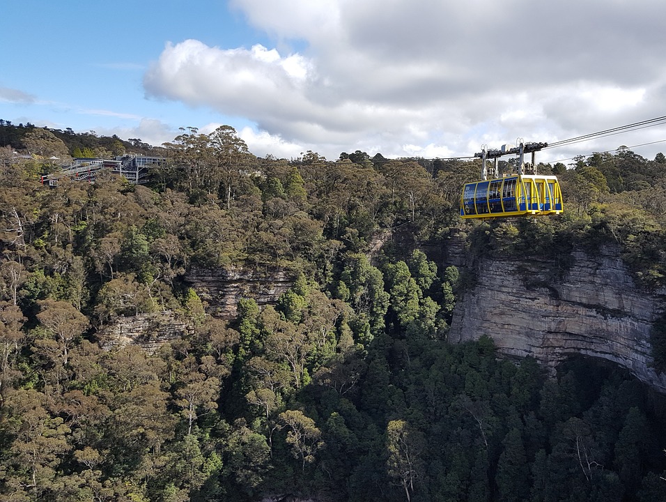 Cable Car ride in the Scenic World