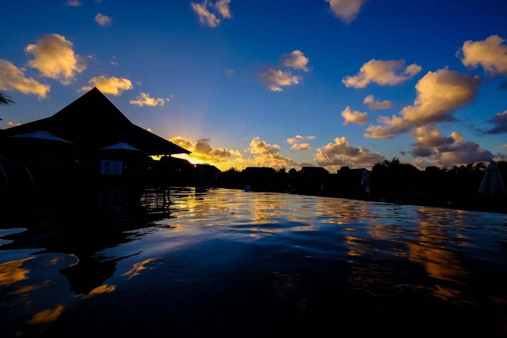 An amazing picture of the skies in Mauritius