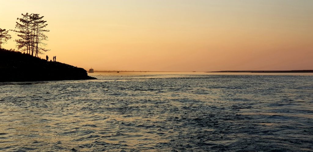 Majuli Island, The scenic beauty of Assam.