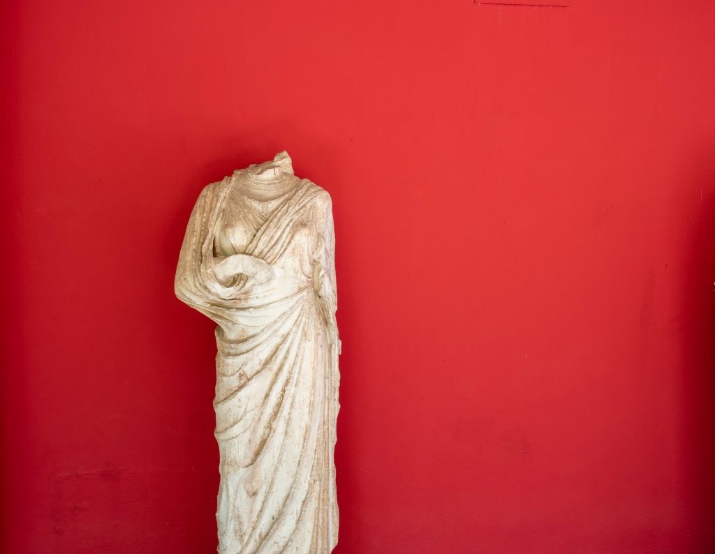 A sculpture from the National Archaeological museum.