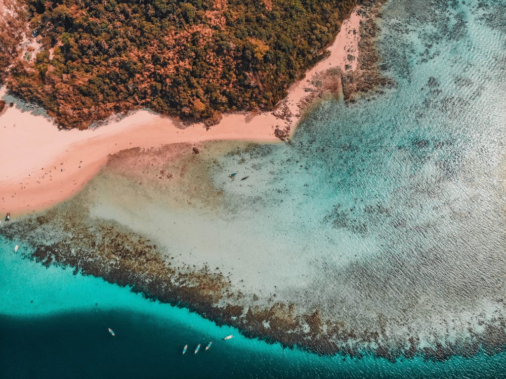 Bamboo Island in Andaman.