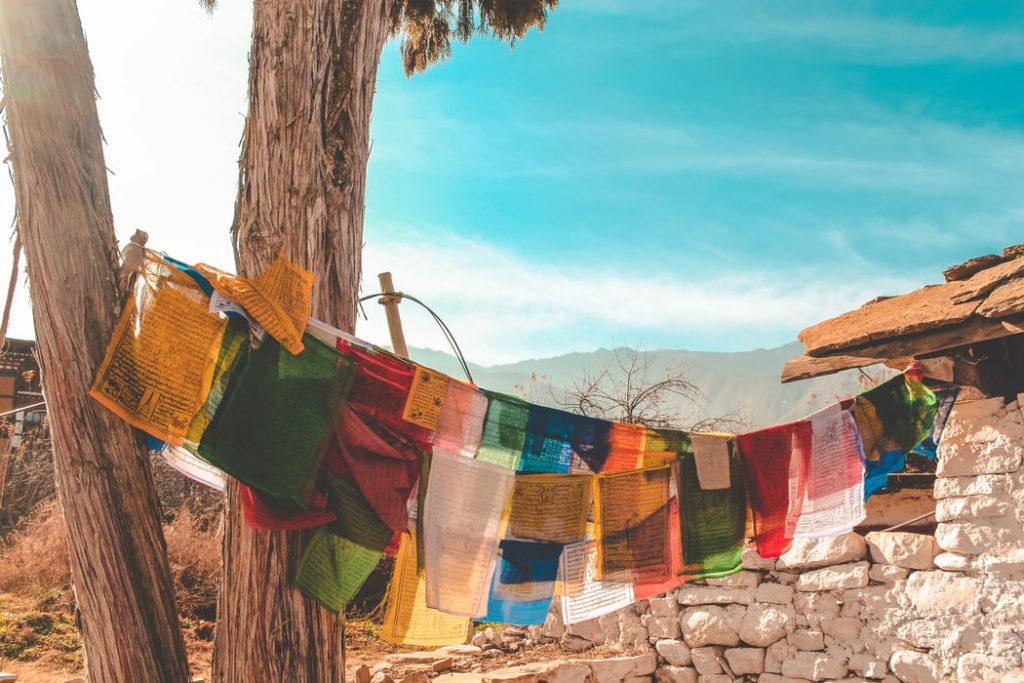 assorted colourful textiles