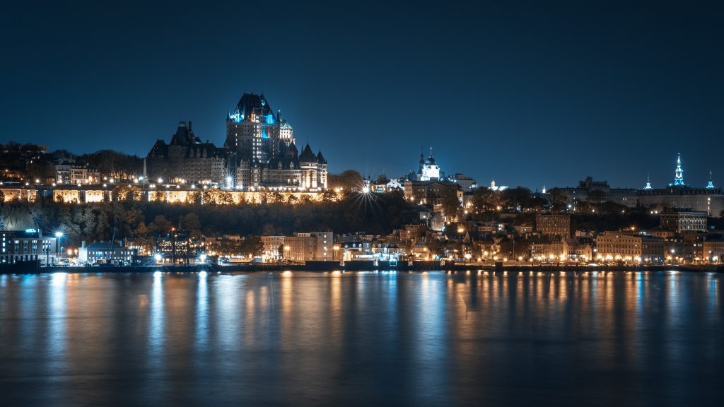 A picture that was taken in Quebec city, one of the best cities in Canada