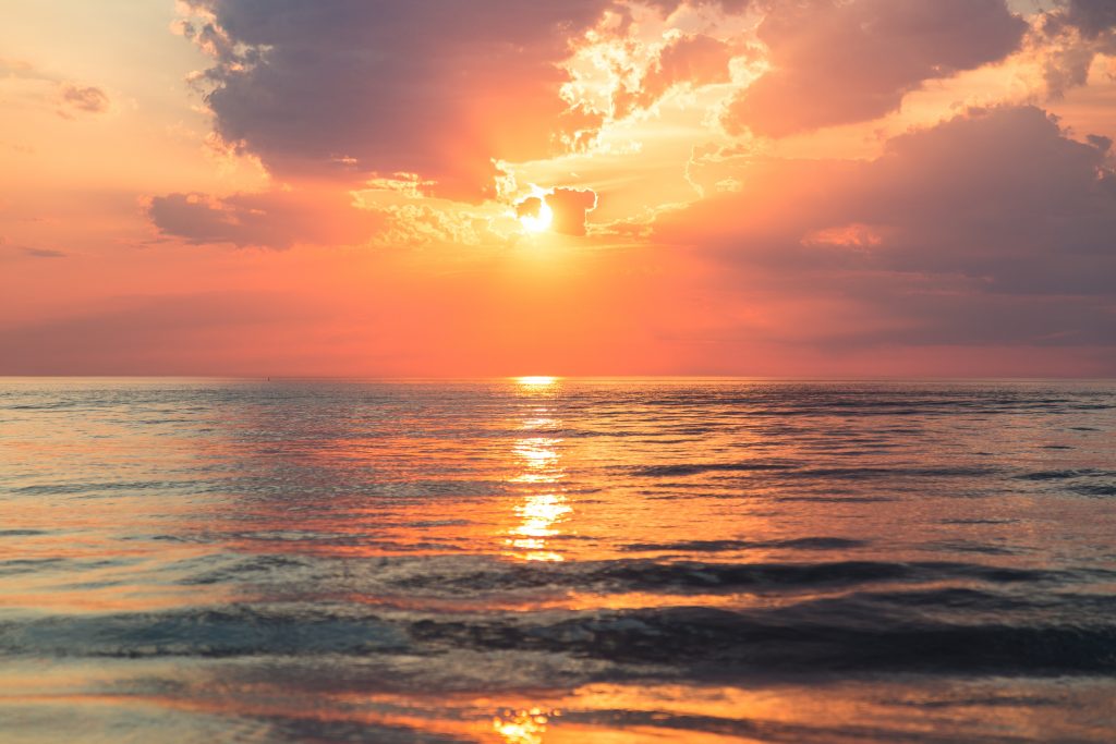 Beautiful Sunrise at Andaman