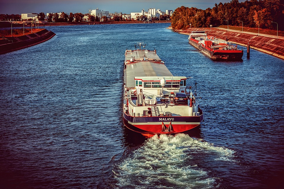 Cruising on Rhine River