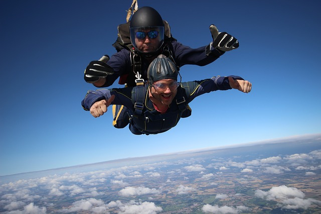 Skydiving at Interlaken