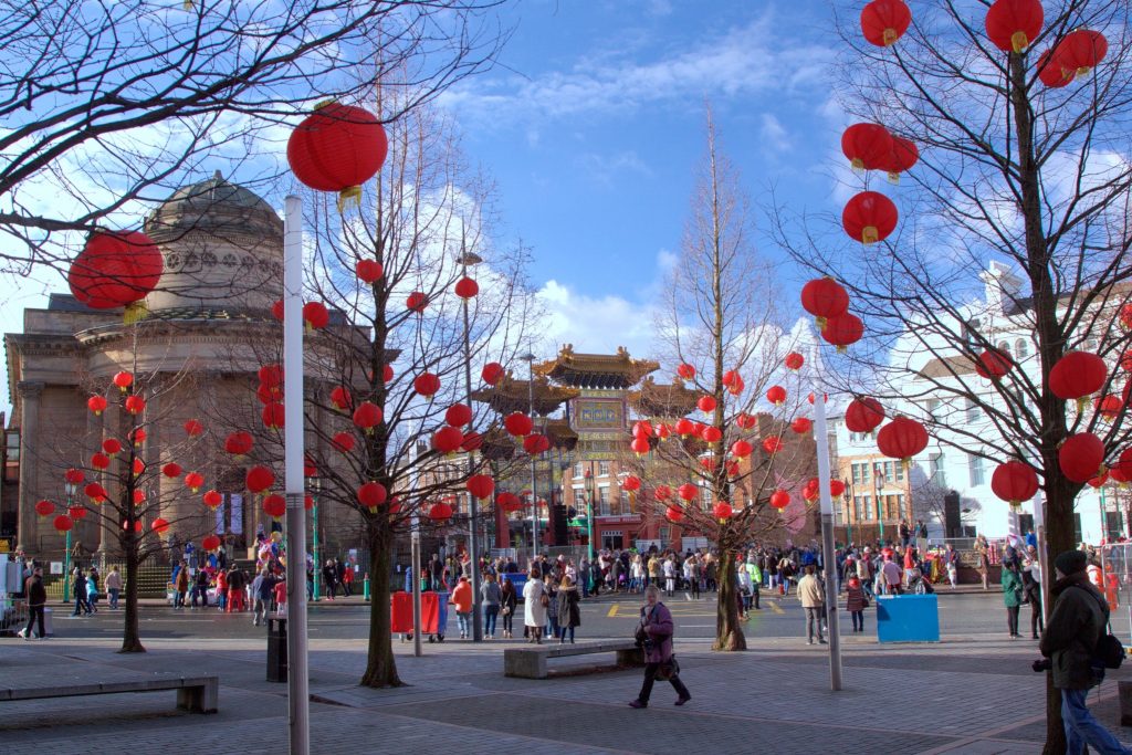 Scenes in Chinatown, Liverpool