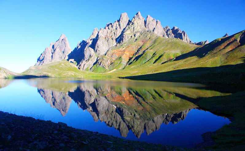 Camping spot at Tobavarchkhili Lake