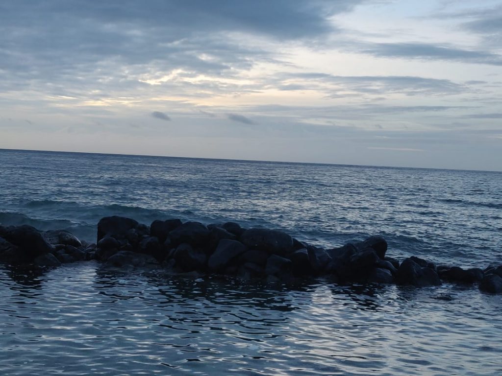Beautiful beach visit on our trip