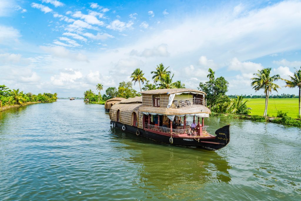A picture of a boat in Alleppey