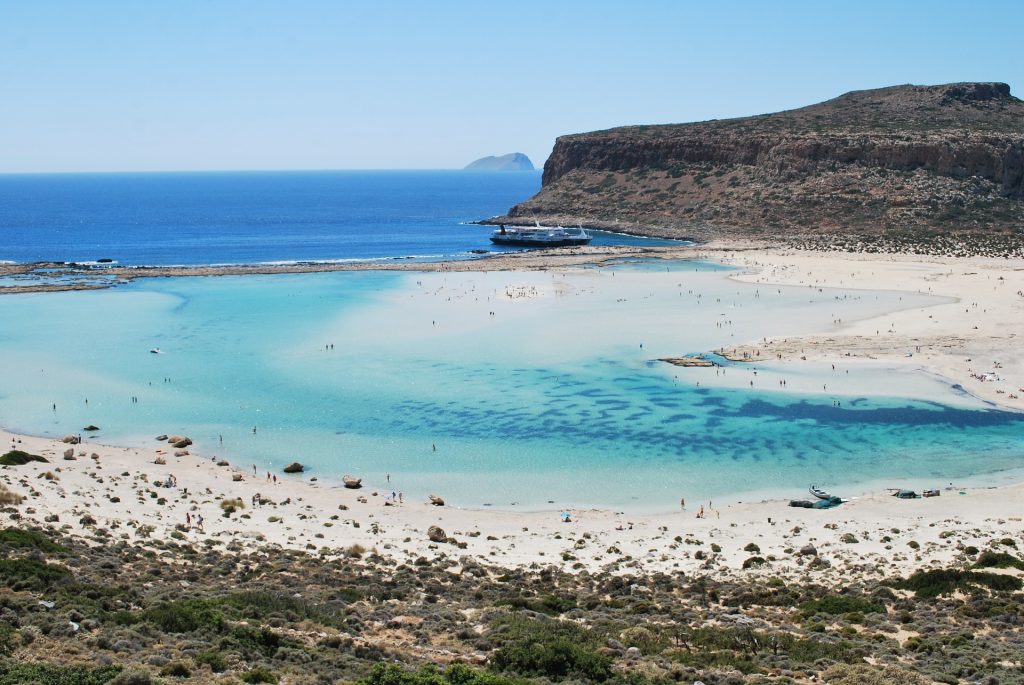 Balos Lagoon in Crete