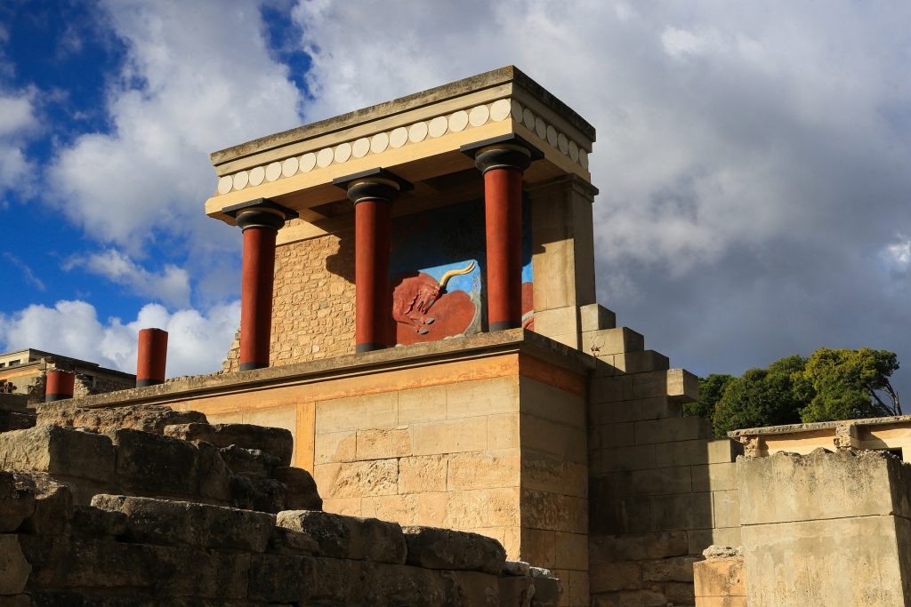 Knossos in Crete