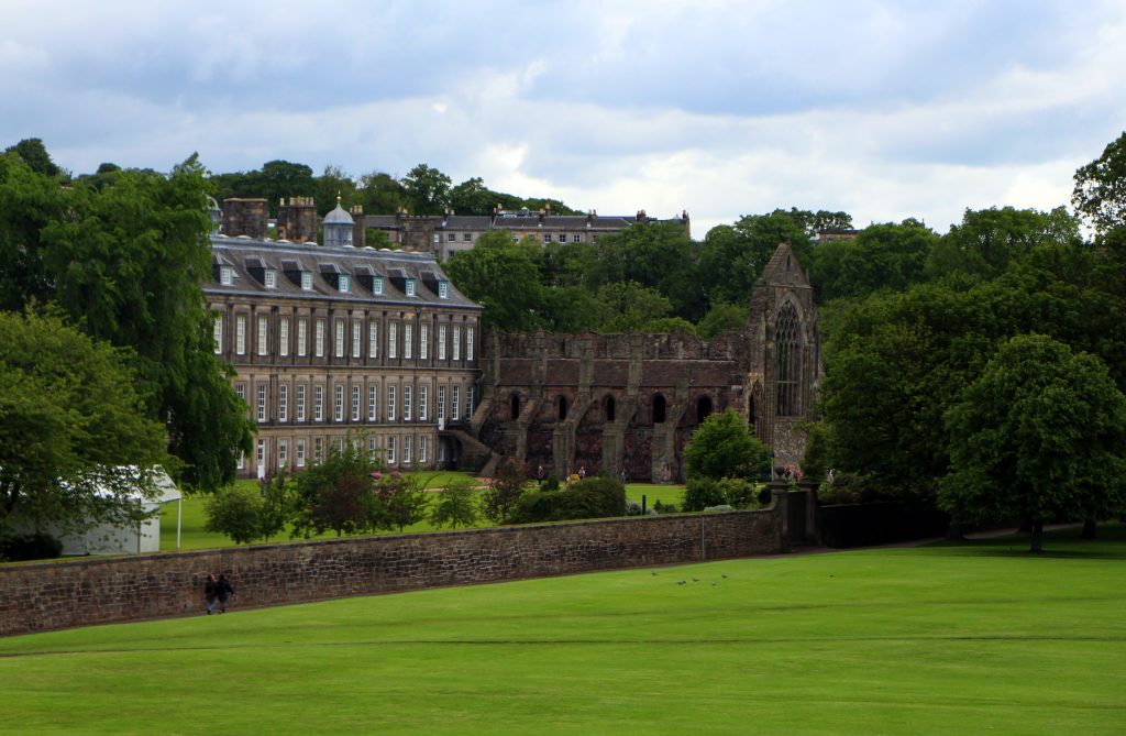 Holyrood Palace in Edinburgh