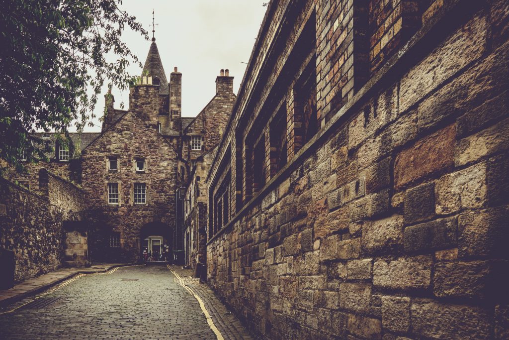 Edinburgh in Scotland, United Kingdom
