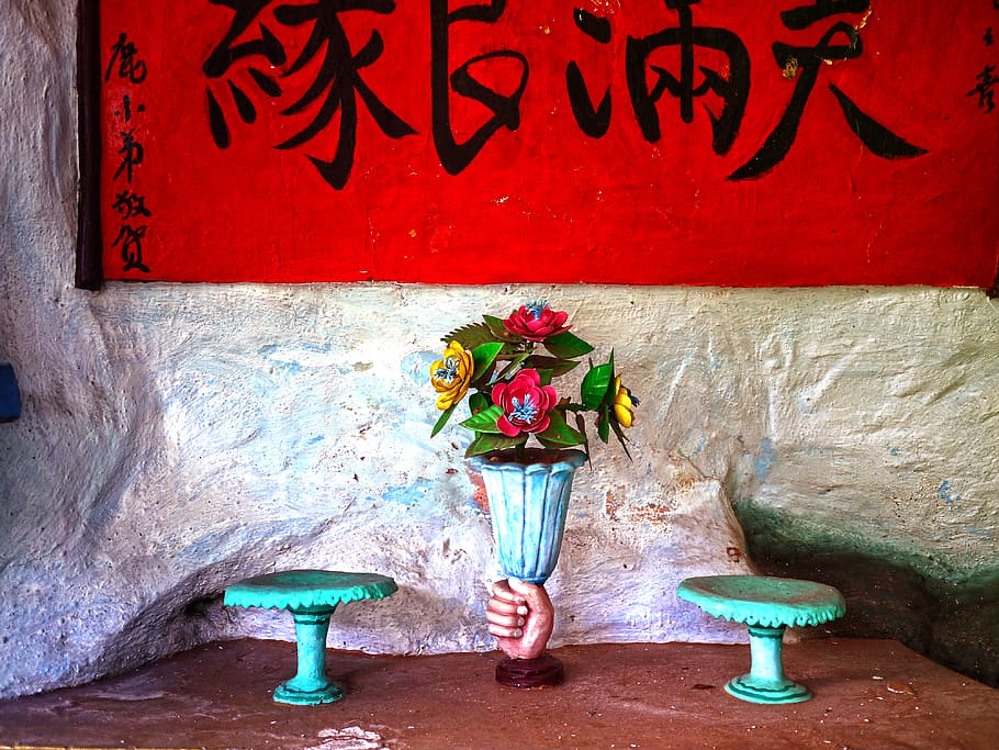 statues at the haw par villa