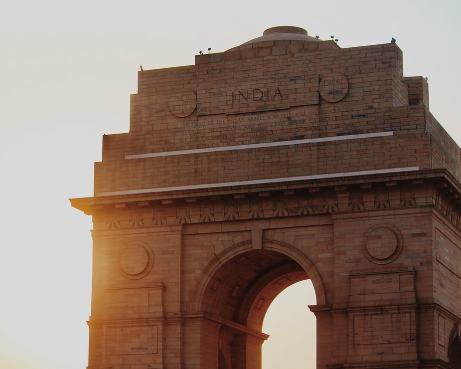 India gate in India