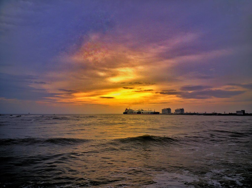 Sunset in Cochin, Kerala