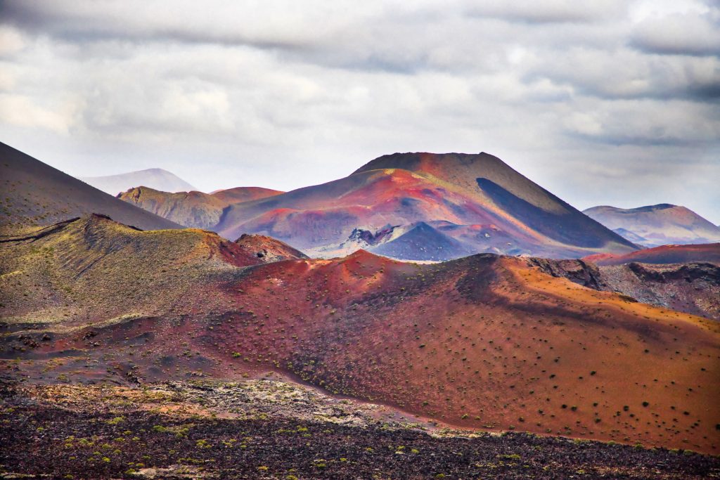 Landscapes of Lanzarote, Spain