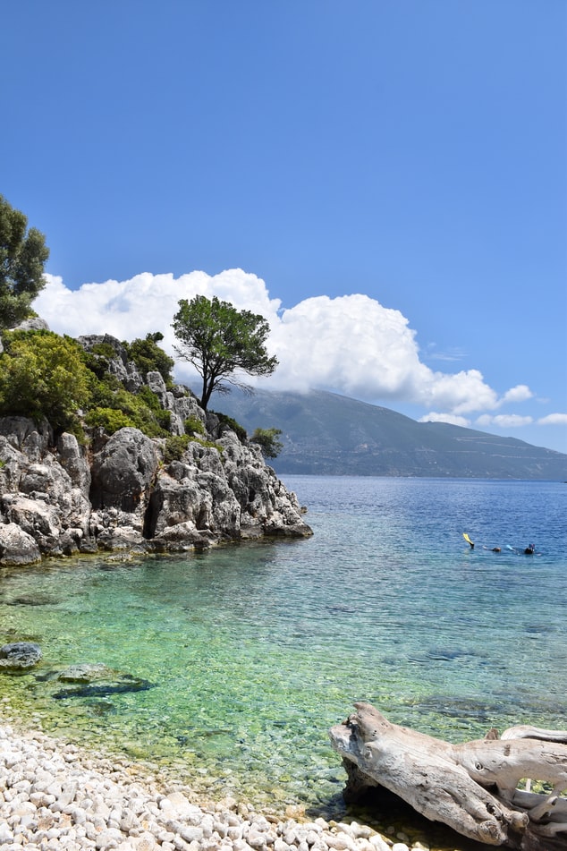 pebble beaches of Kefalonia