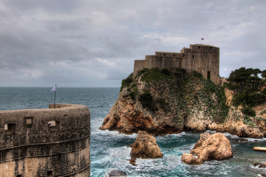fort overlooking the sea