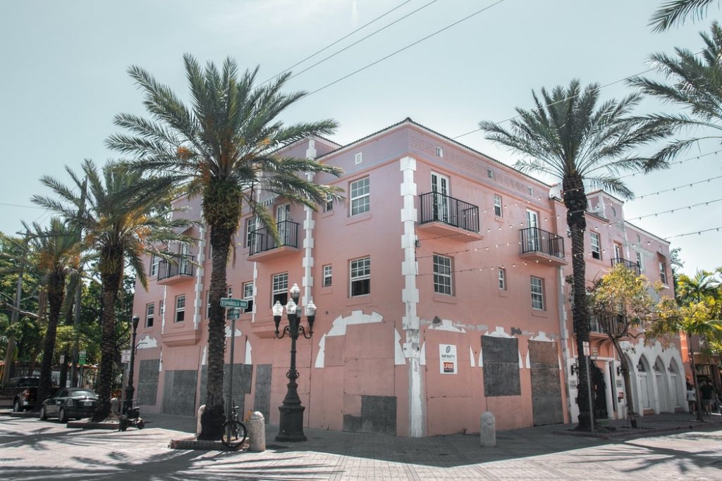 a building in Little Havana