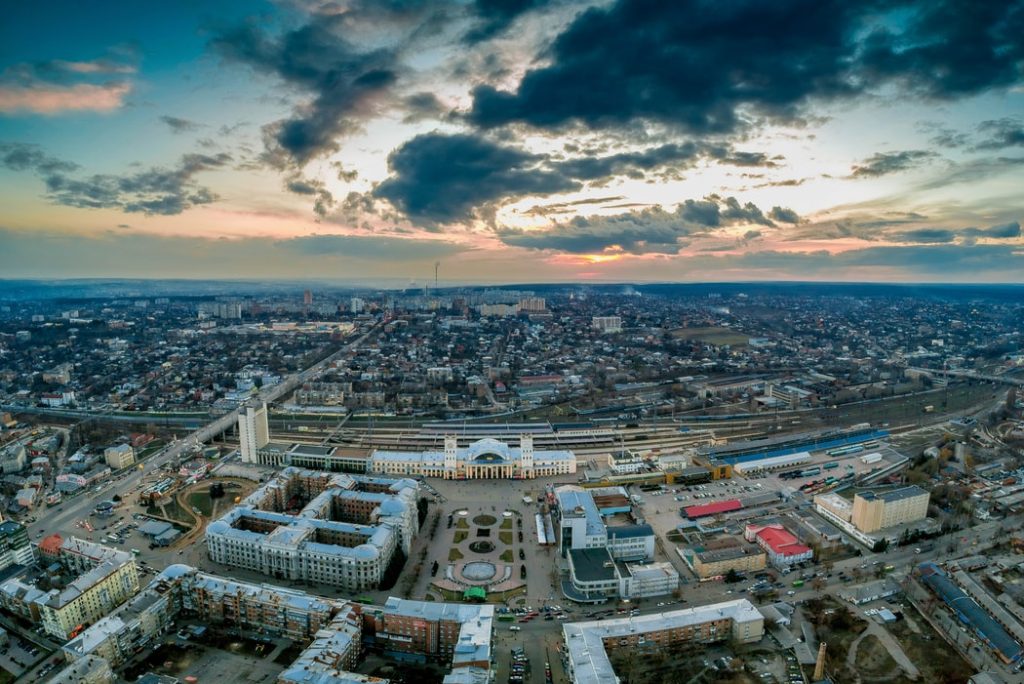 Kharkiv main train station