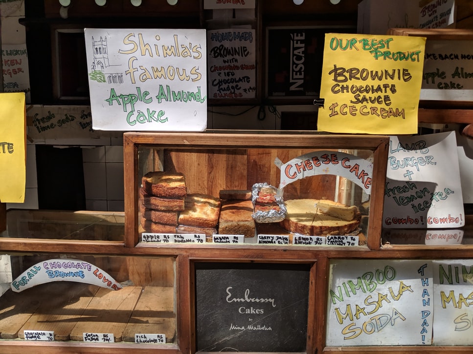 a shop in shimla bazaar