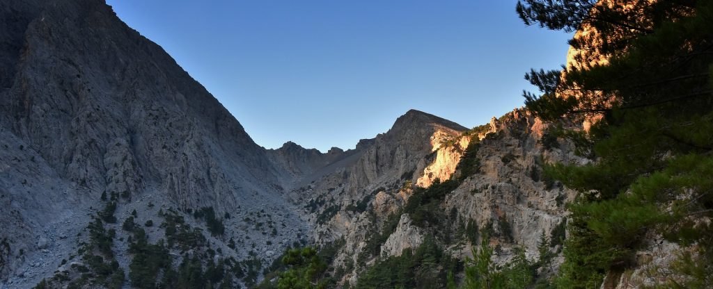 Samaria Gorge in Crete
