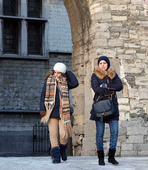 Tourists in Azerbaijan