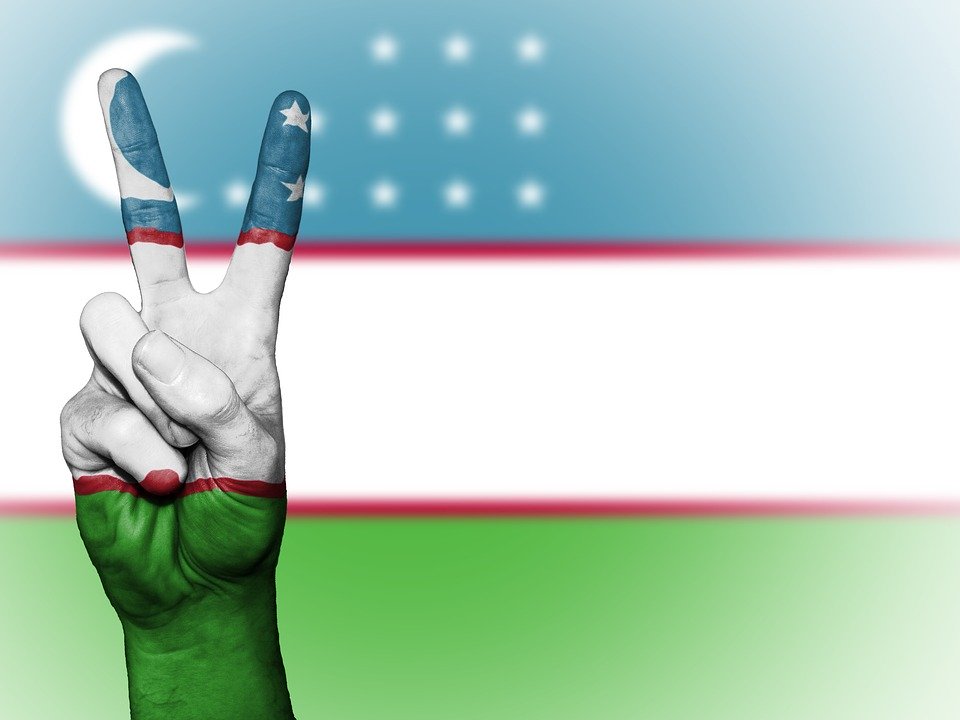 Uzbekistan flag