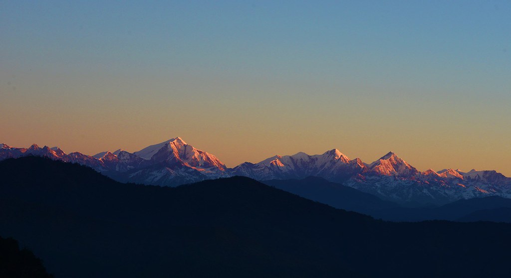 GoriChen mountain ranges in Tawang.