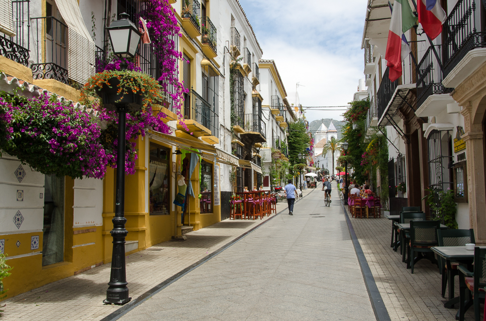 The old town of Marbella