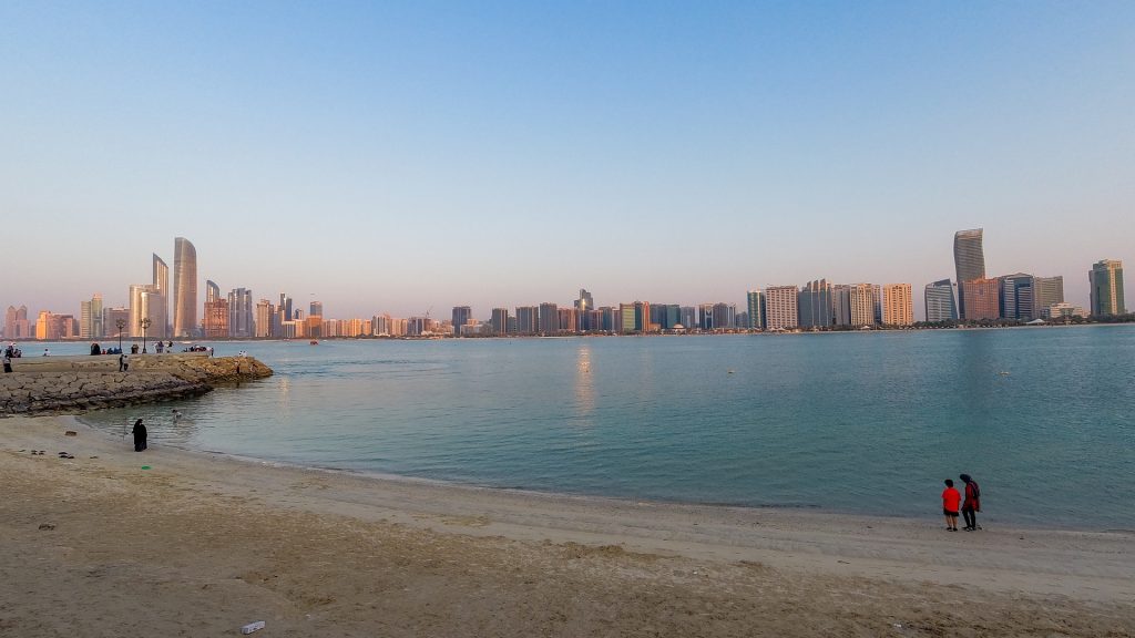 Sea in Abu Dhabi