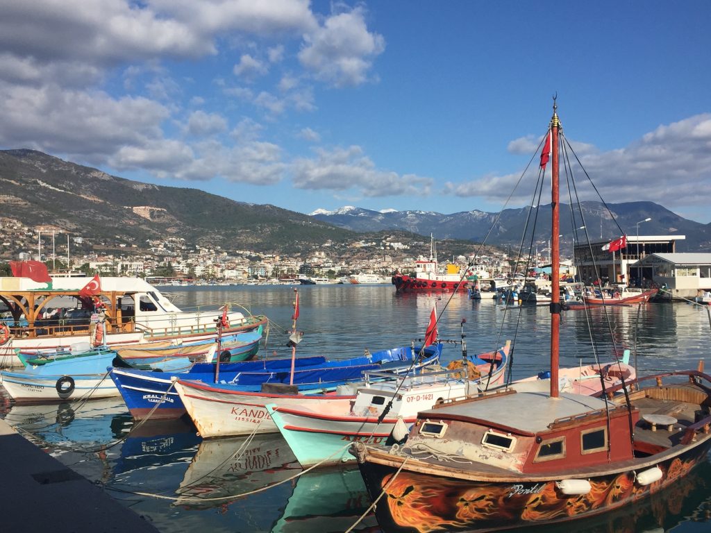 The beautiful Alanya Harbour