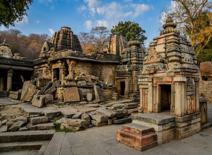 Ancient Ruins in Gwalior