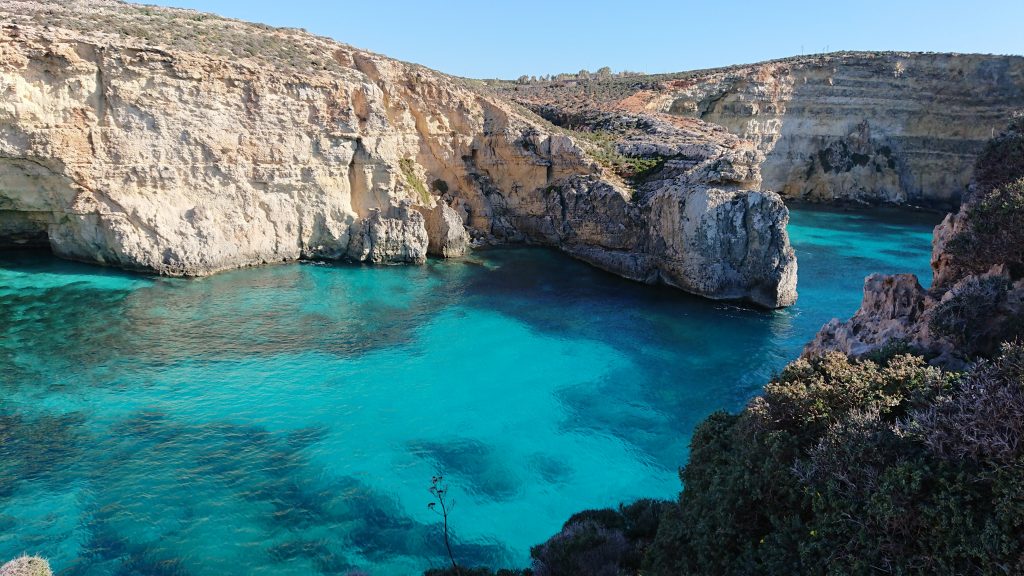 A view of a cove