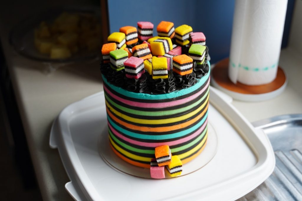 delicious cake at the restaurants in Christchurch