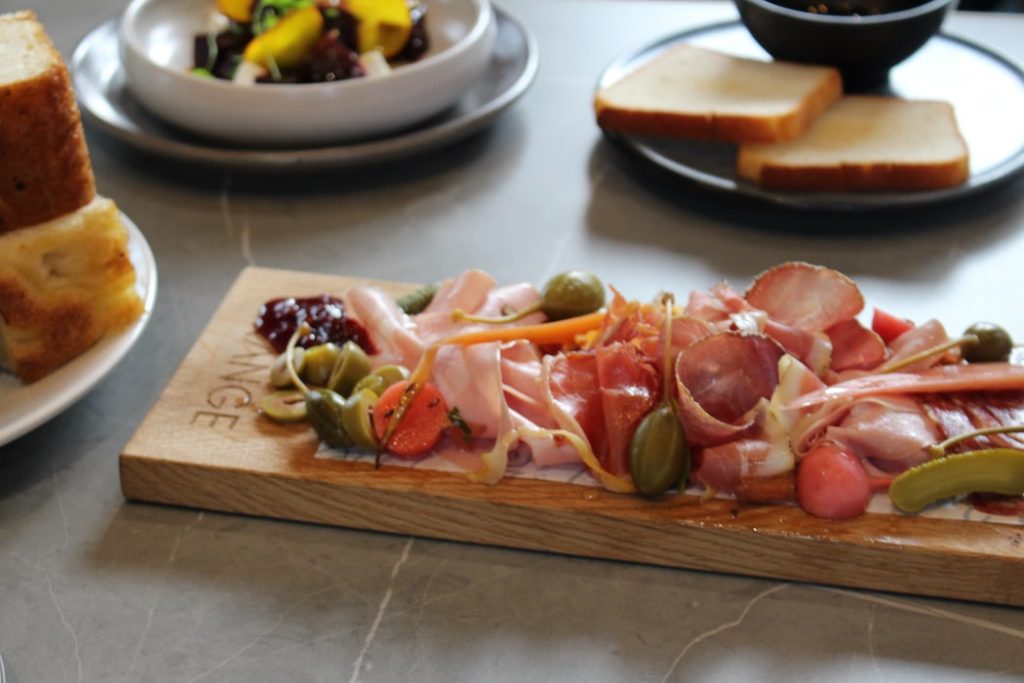 Food platter at the restaurants in Auckland