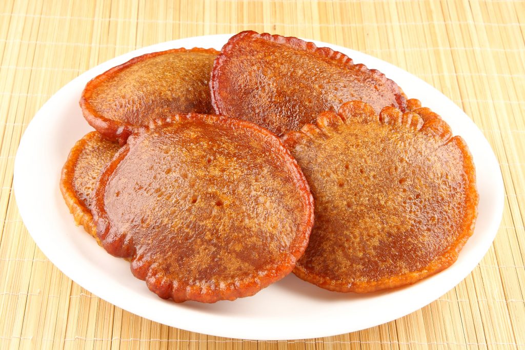 Neyyappam on a plate