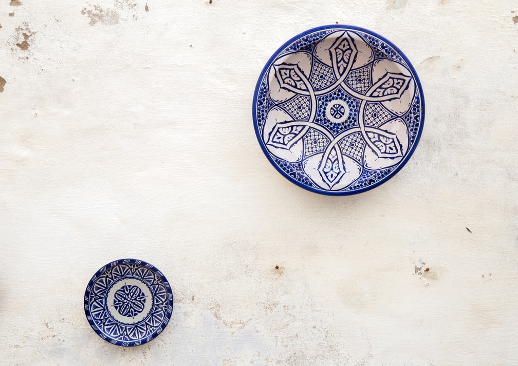 decorated plate souvenirs in Singapore
