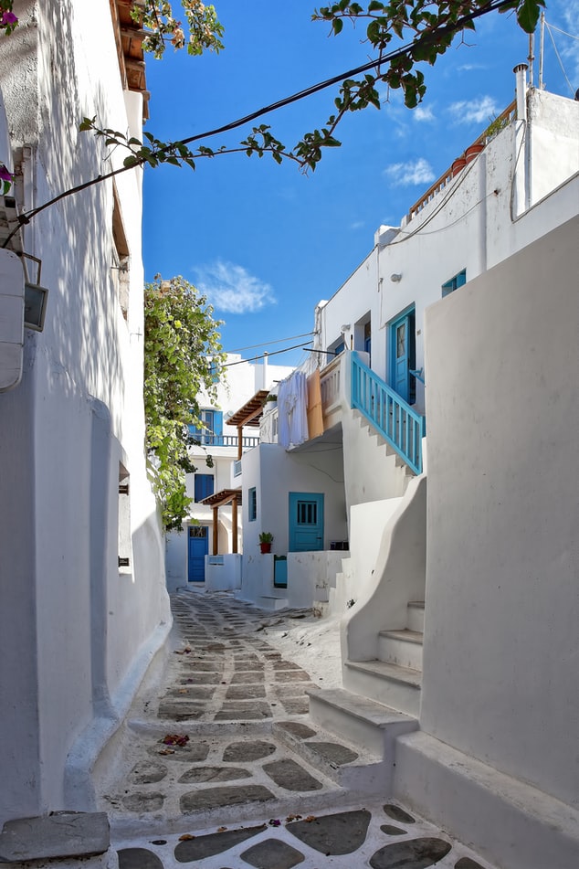 Streets of Mykonos