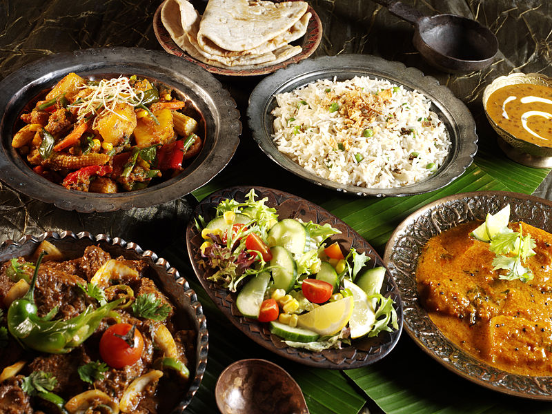 Indian cuisine in the best indian restaurant in the Maldives