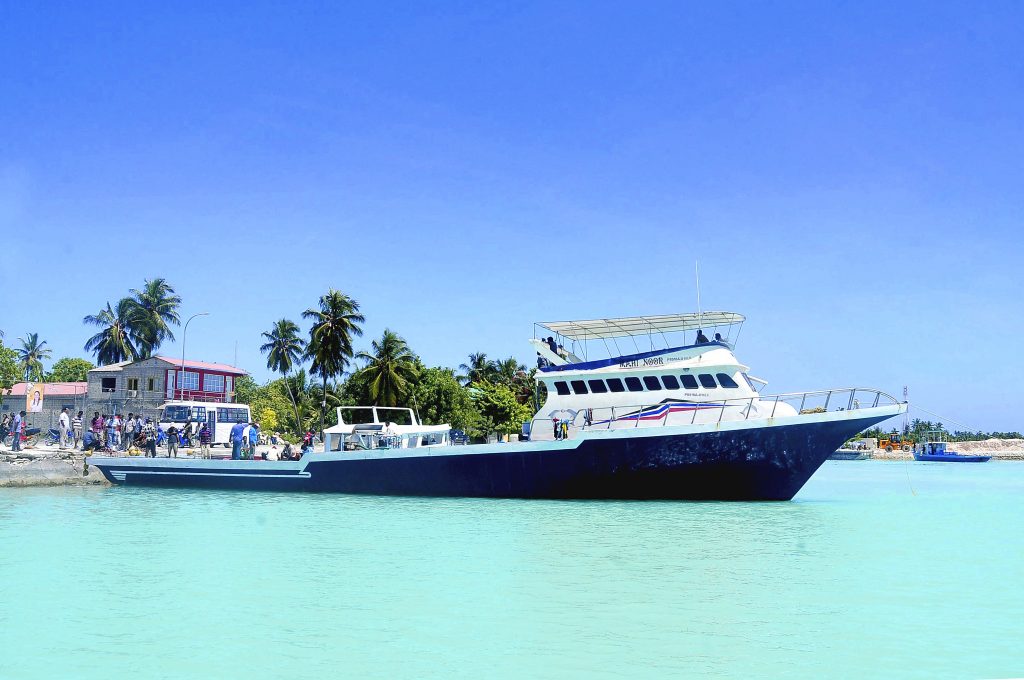 Maldivian fishing Dhoni