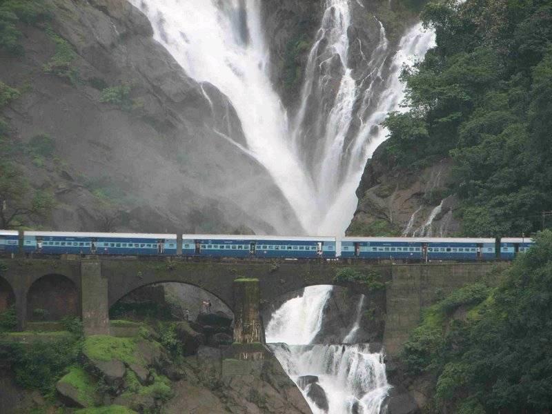 Mumbai - Goa Railway route