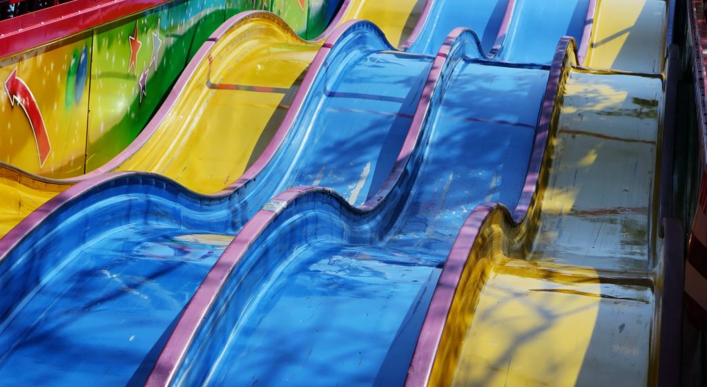 Water slides