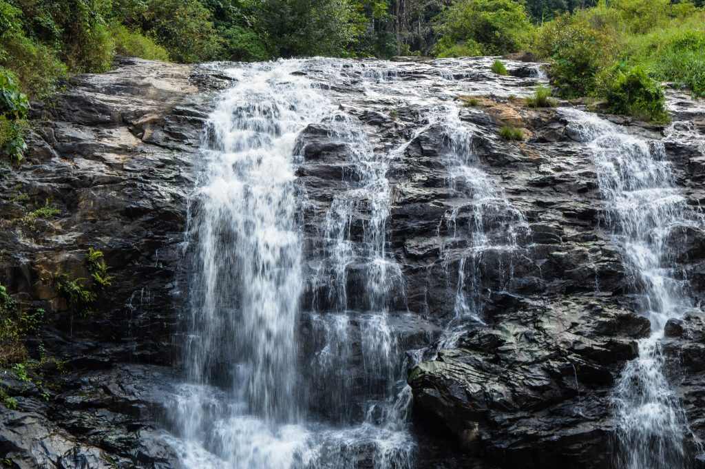 The beautiful Abbey Waterfalls in Coorg.