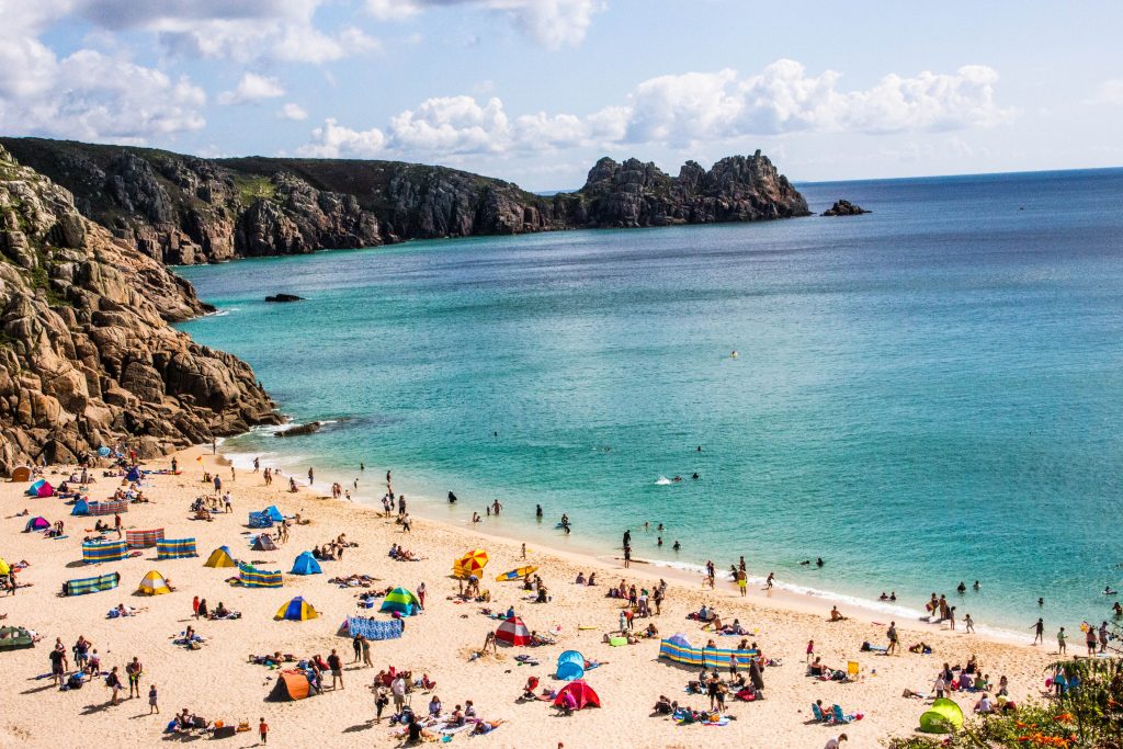 Porthcurno Beach