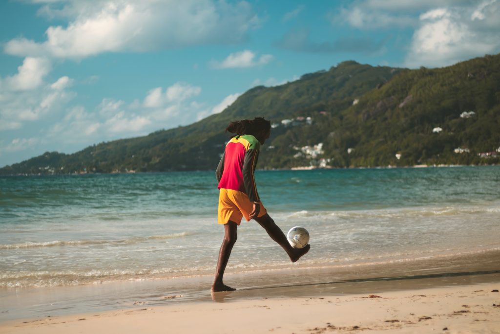 Beach football