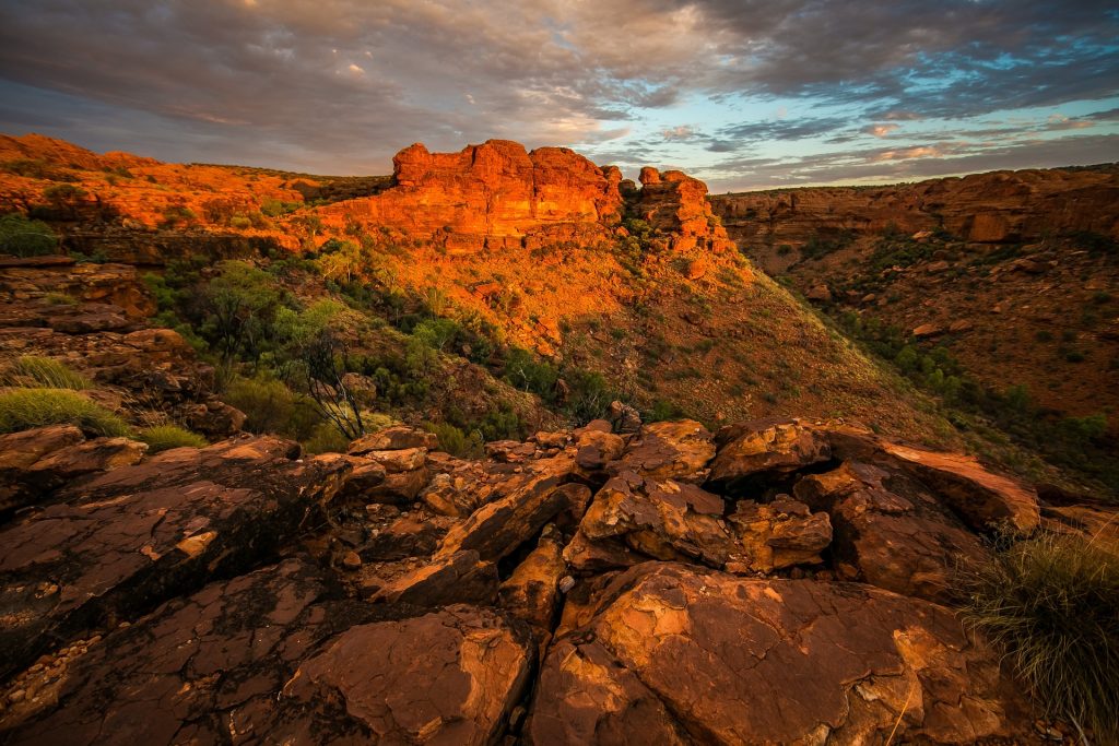 Sunset at the Canyon.